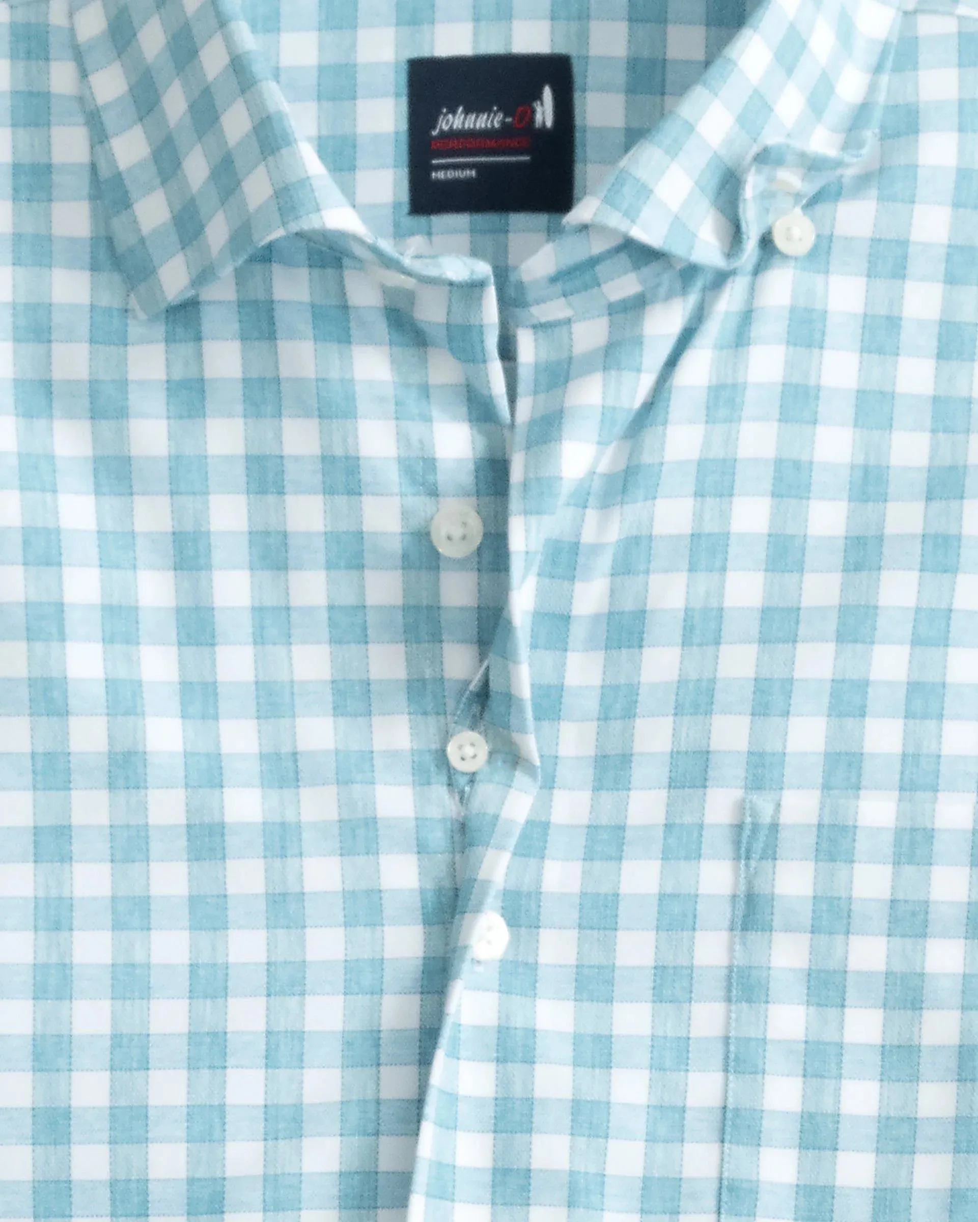 Allworth Performance Button Up Shirt in Mackerel by Johnnie-O