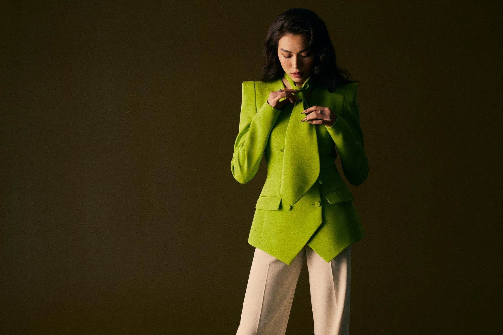 Avocado elegant  Chillton Jacket Blazer - Chili