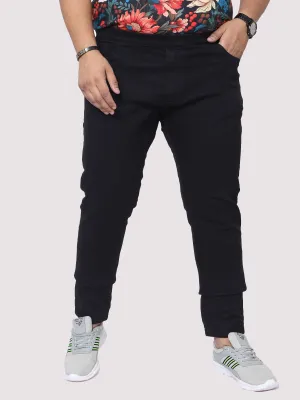 Black Jogger Pants Men's Plus Size