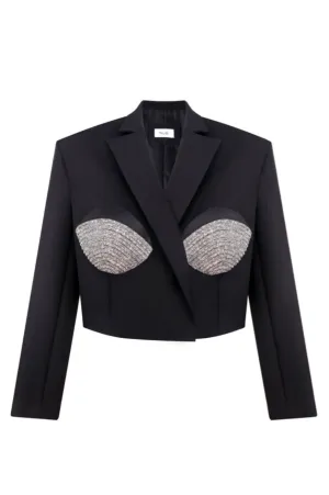 CROPPED TAILORED BLAZER