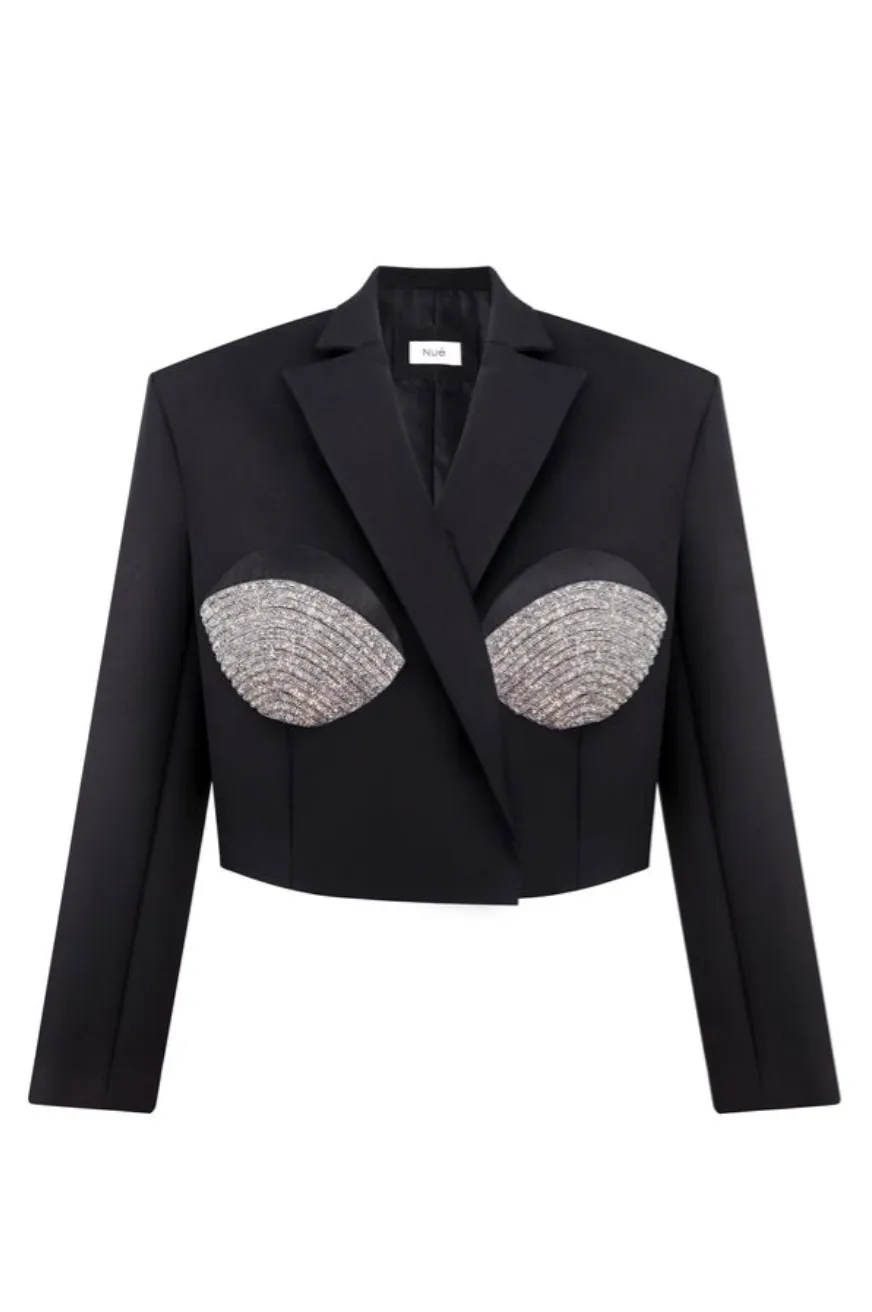 CROPPED TAILORED BLAZER