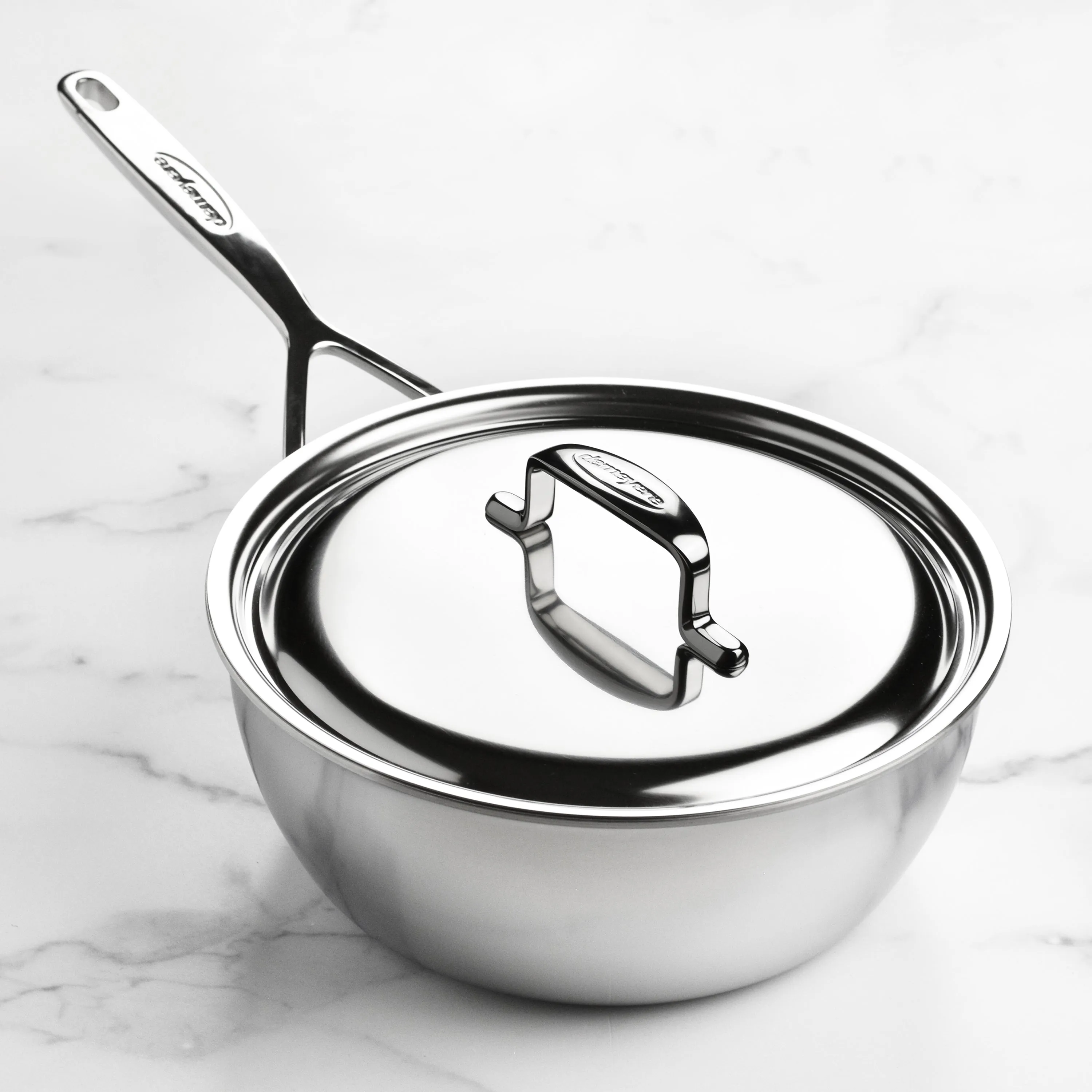 Demeyere 5-Plus 3.5-quart Stainless Steel Saucier