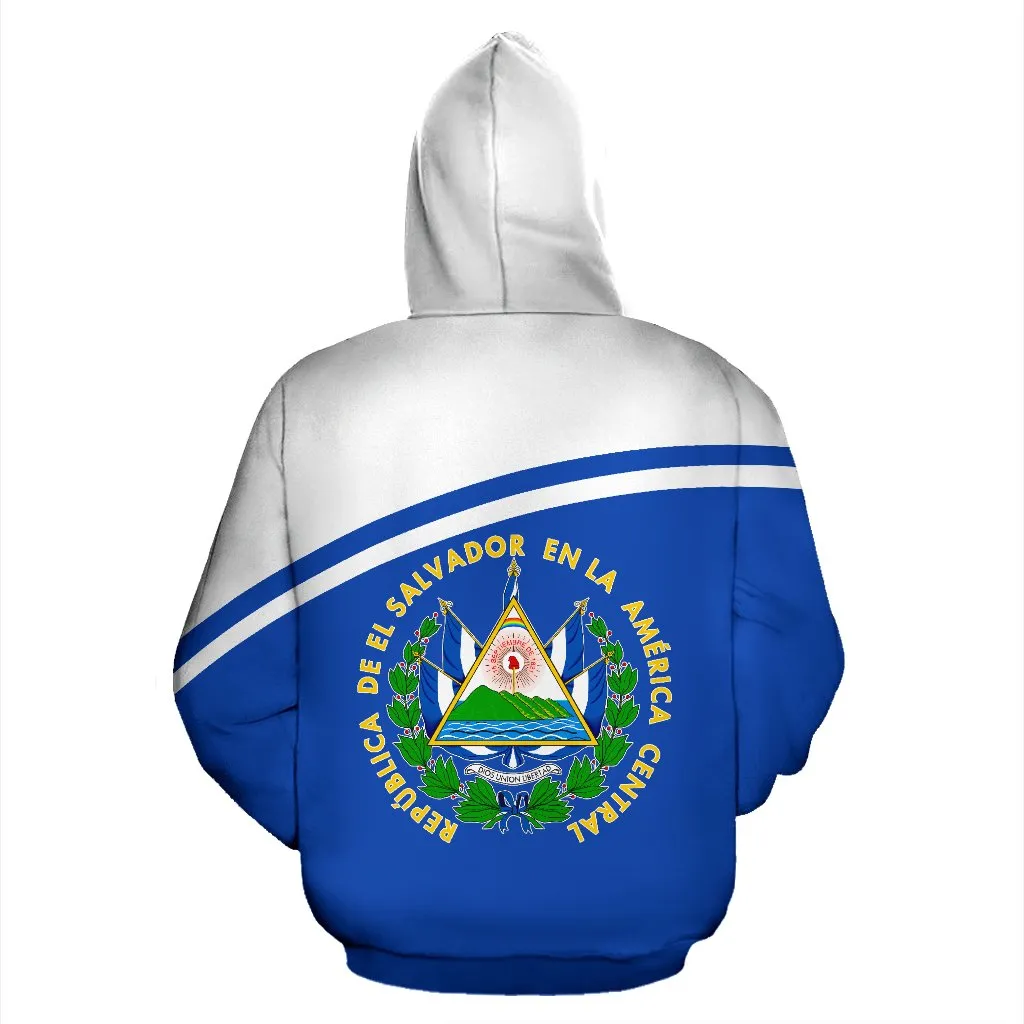 El Salvador All Over Hoodie - Curve Version - BN04