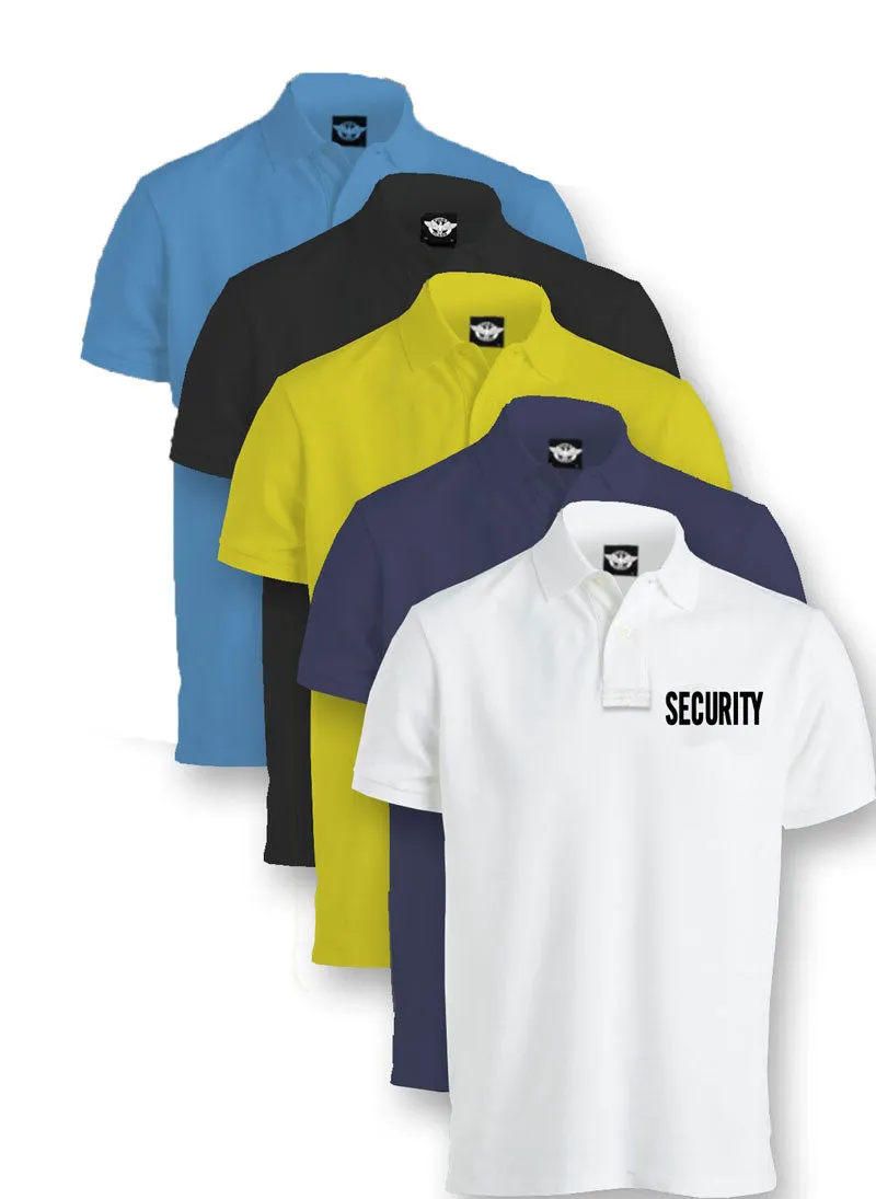 First Class Poly/Cotton Security Tactical Performance Polo Shirts