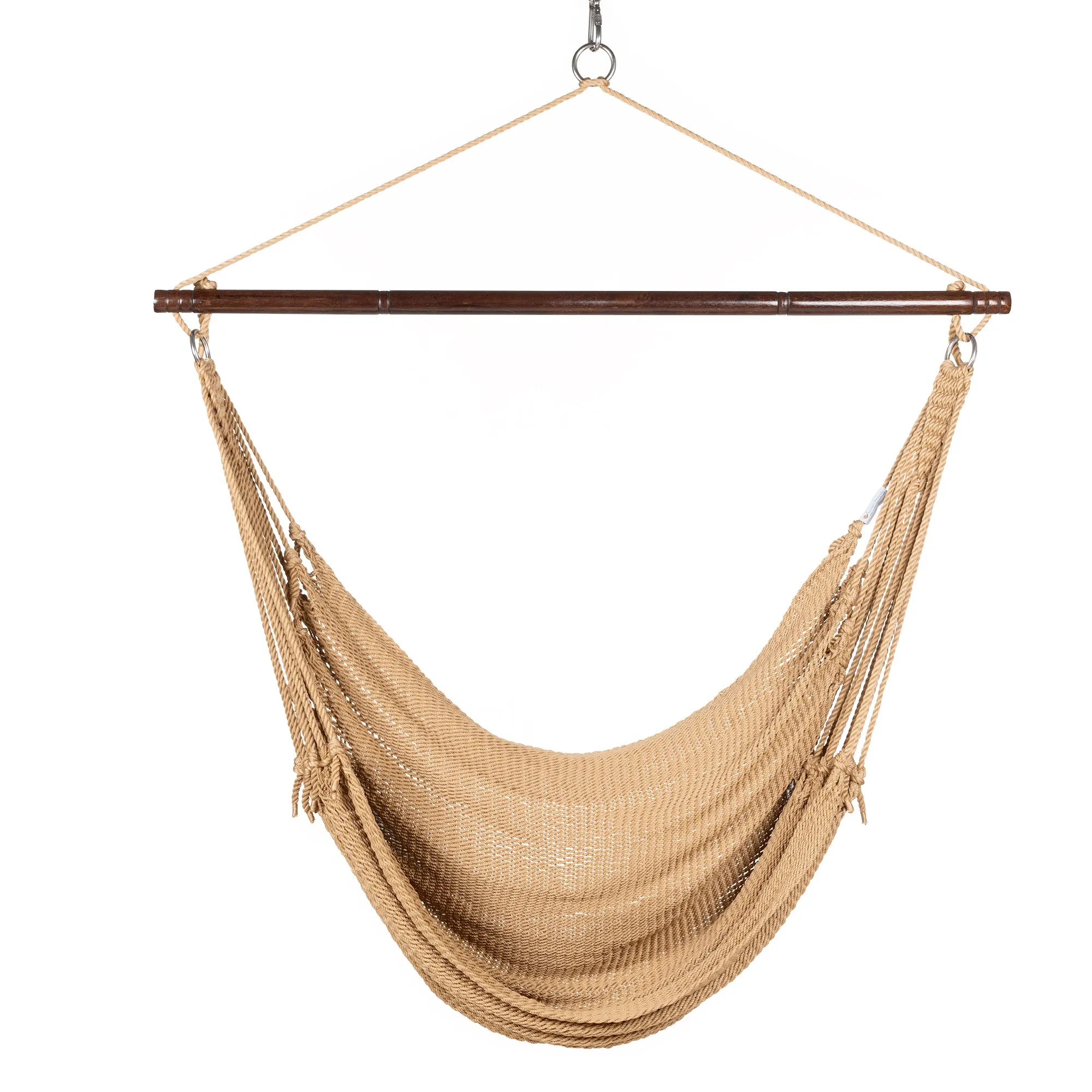 Jumbo Caribbean Hammock Chair - Tan