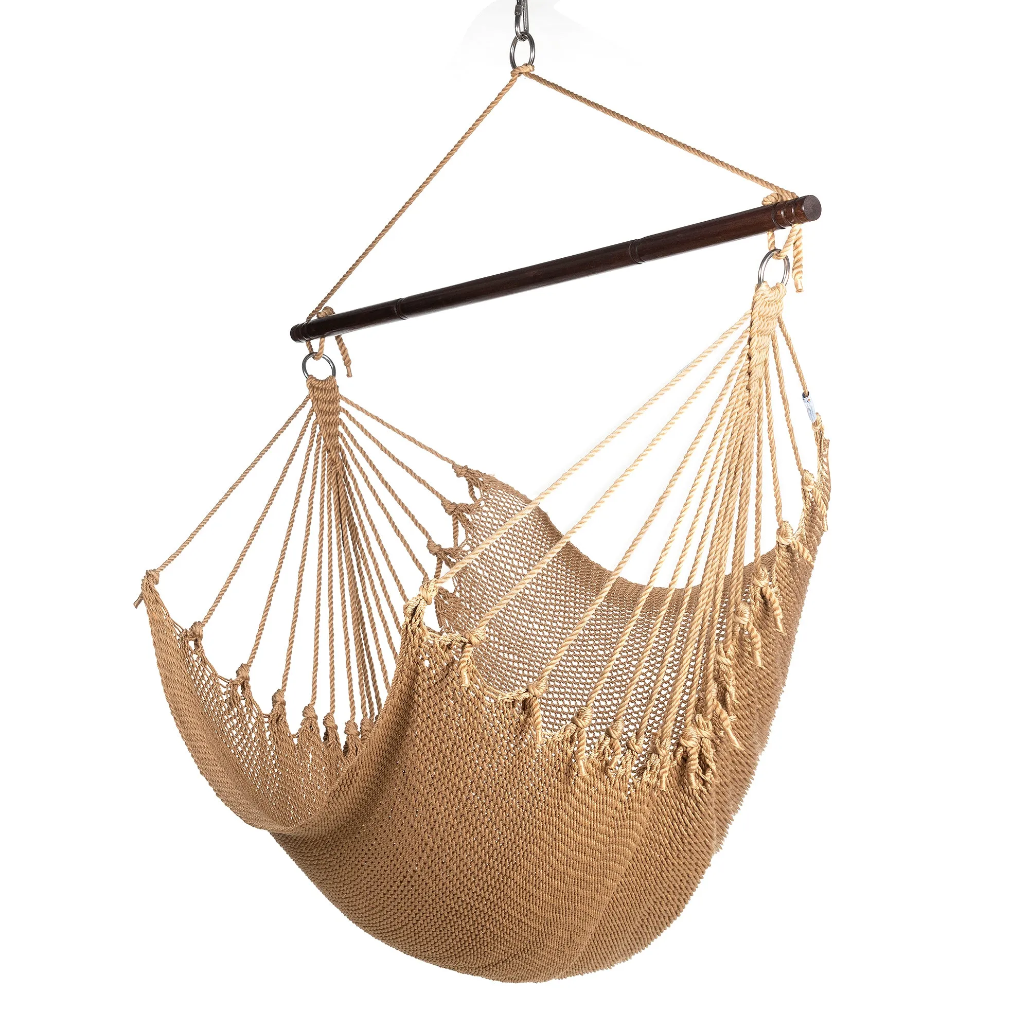 Jumbo Caribbean Hammock Chair - Tan