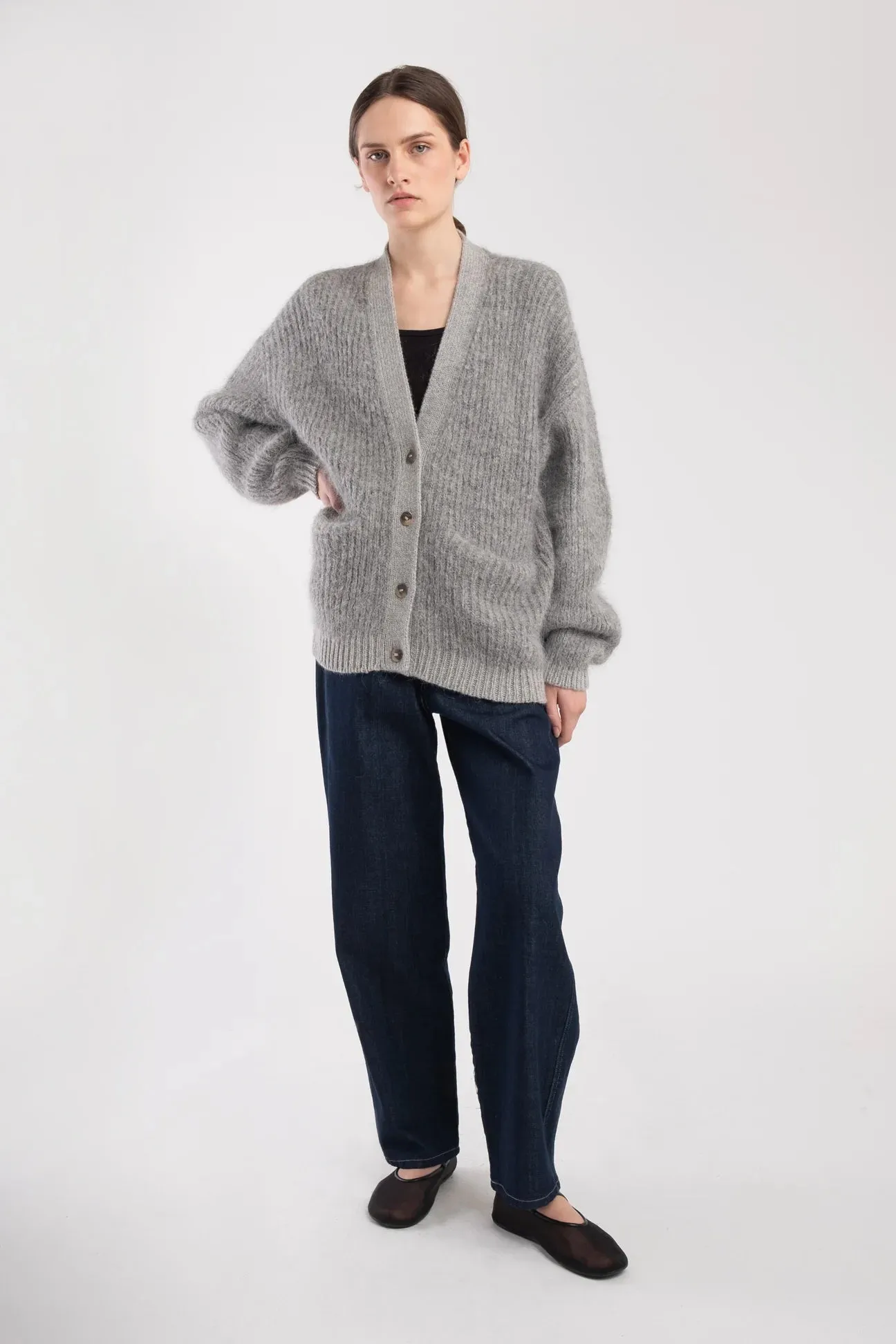 Kiko Cardigan - Heather Grey