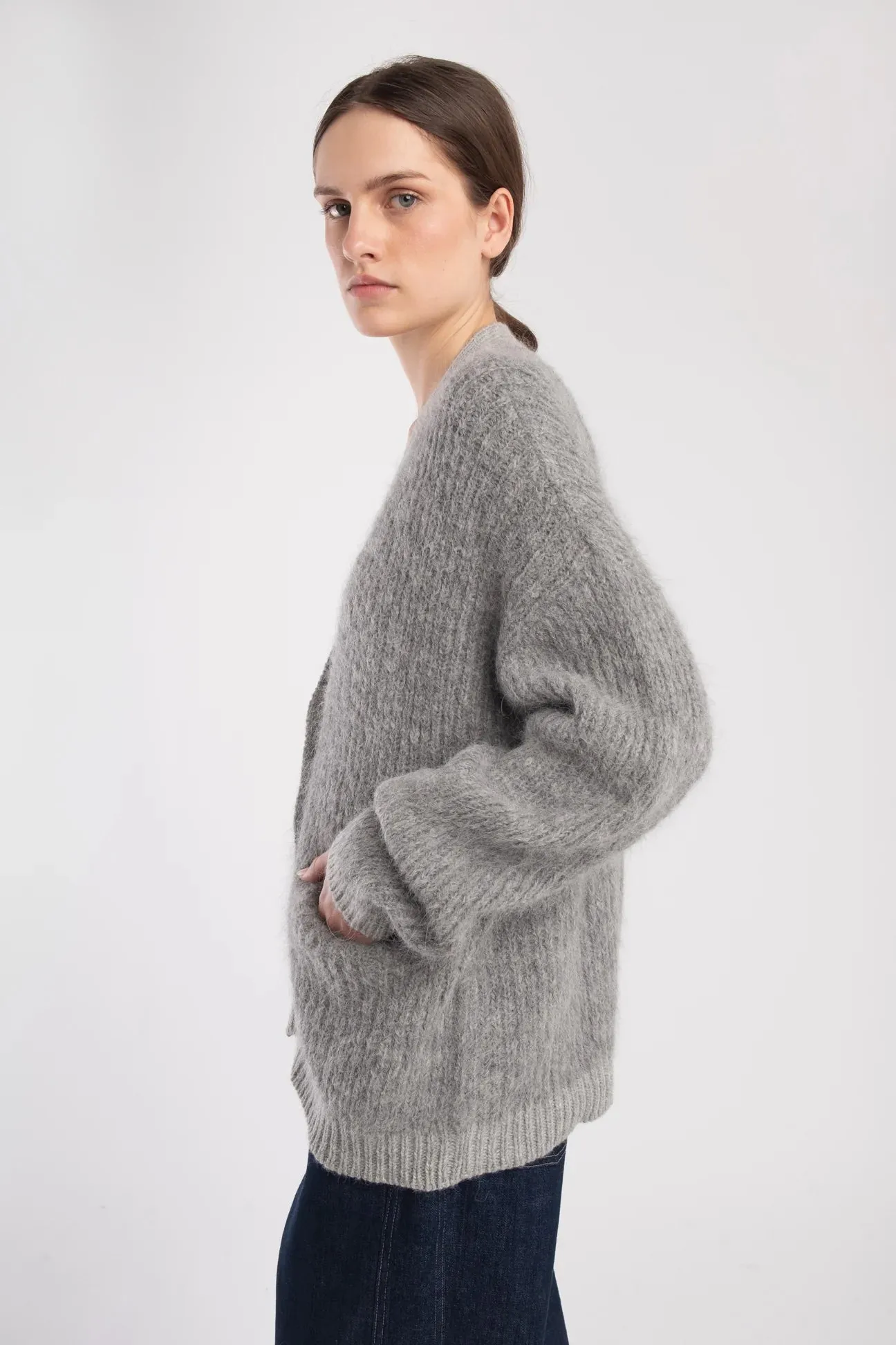 Kiko Cardigan - Heather Grey