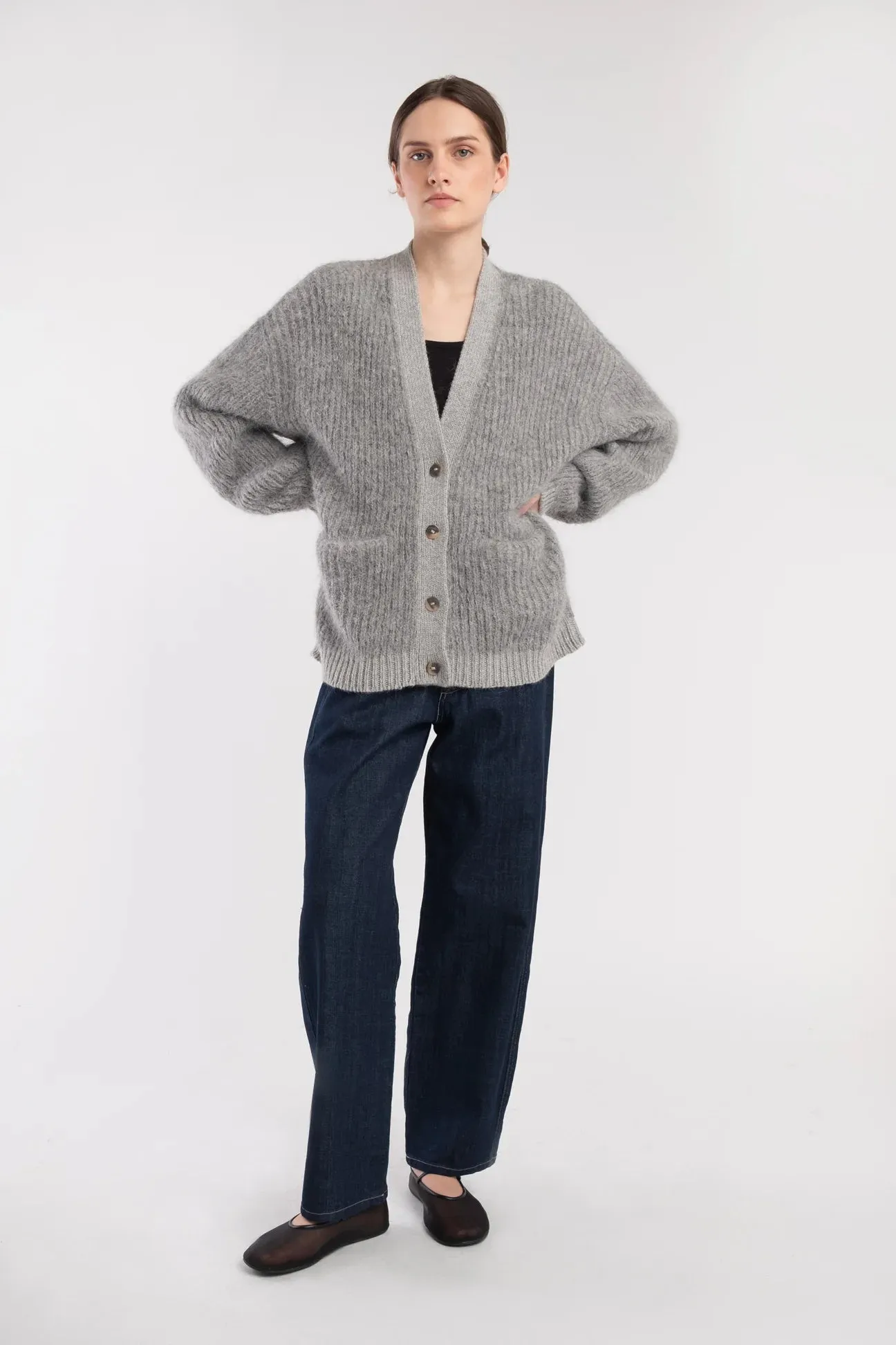 Kiko Cardigan - Heather Grey