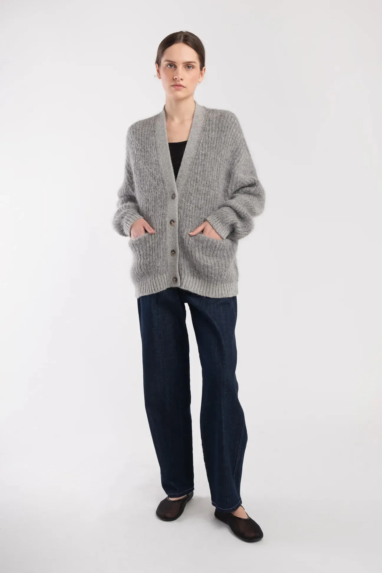 Kiko Cardigan - Heather Grey