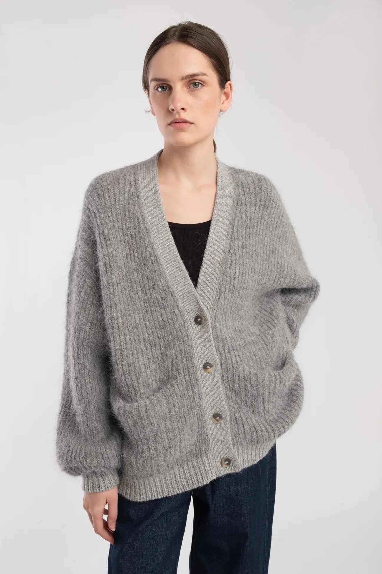 Kiko Cardigan - Heather Grey