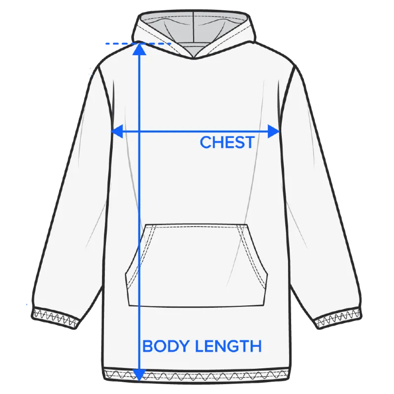 Kuta Beach Wearable Blanket Hoodie