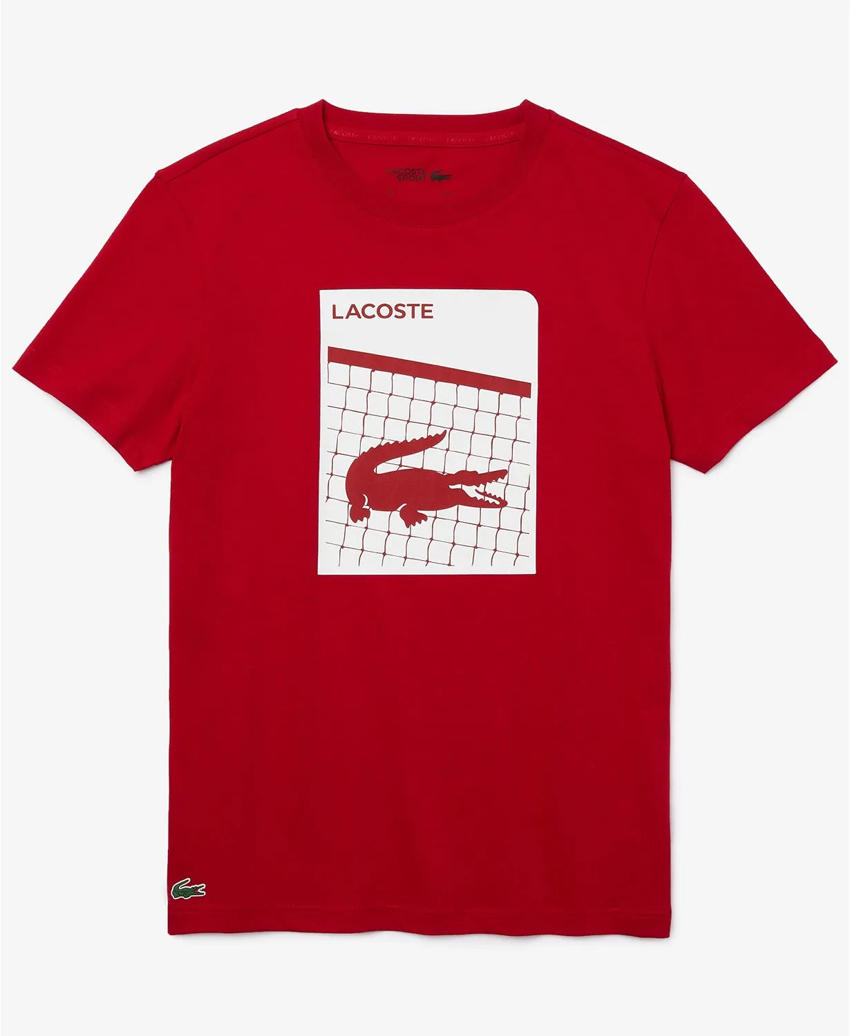 Lacoste Men's SPORT 3D Print Breathable T-shirt