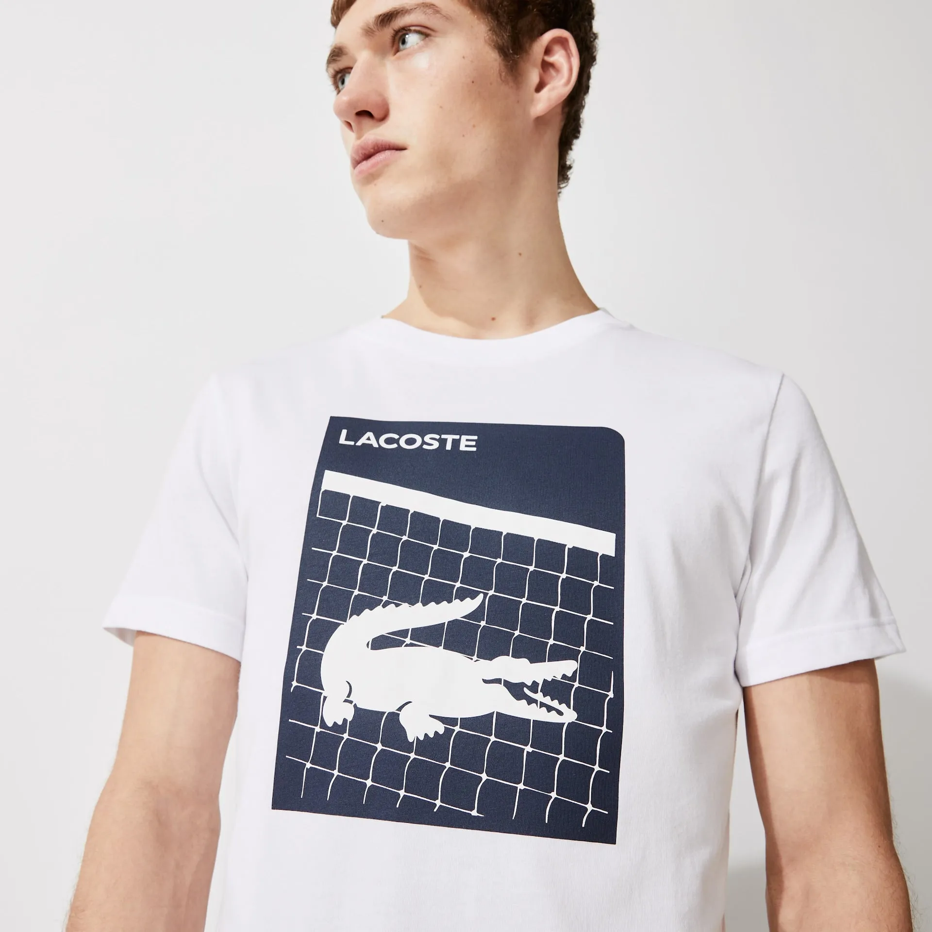 Lacoste Men's SPORT 3D Print Breathable T-shirt