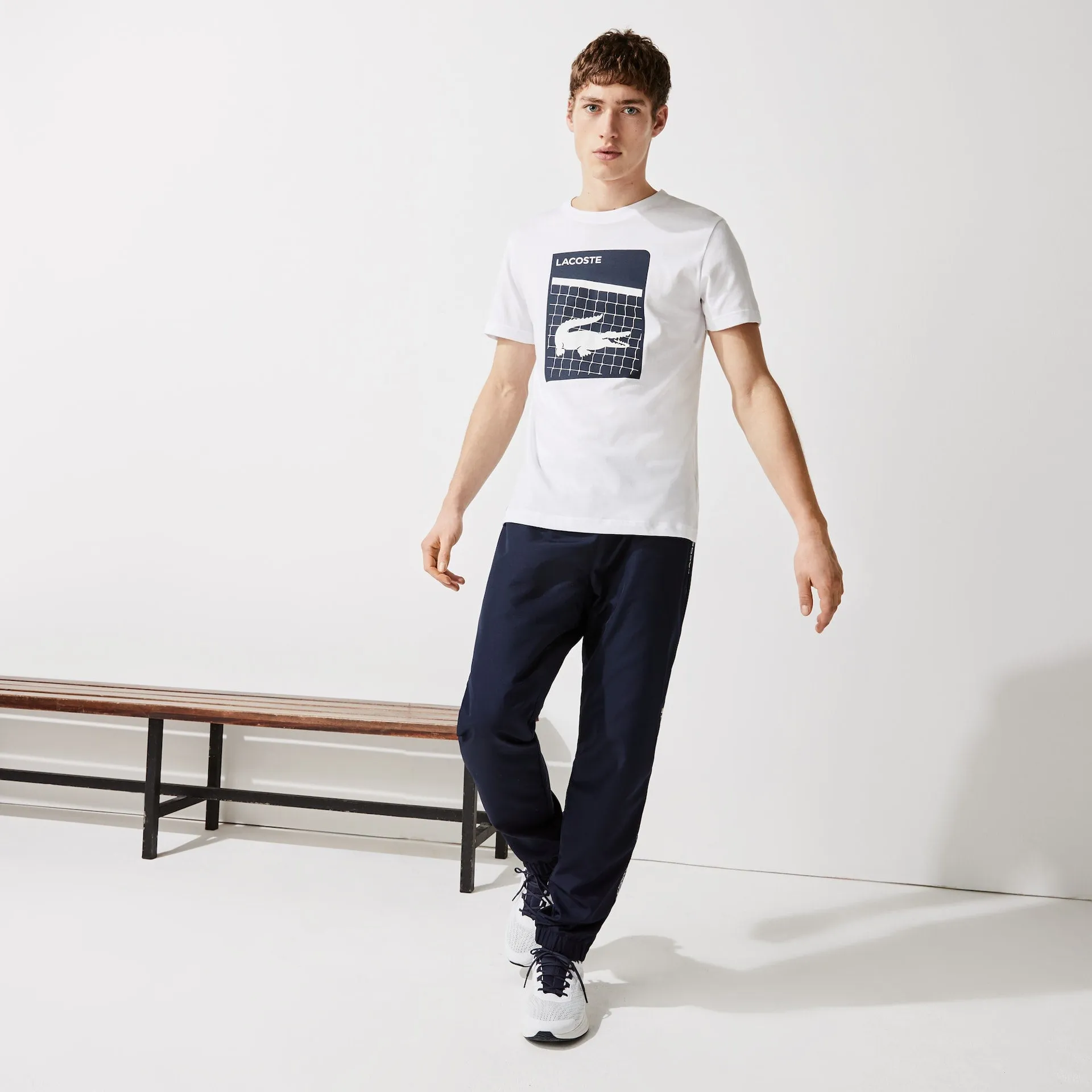 Lacoste Men's SPORT 3D Print Breathable T-shirt