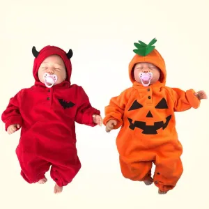 Little Gigglers World Baby Halloween Romper Hoodies