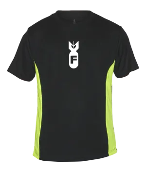 Men's Reflective Short Sleeve Shirt - F Bomb