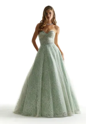 Morilee Strapless Sweetheart Ball Gown Prom Dress 49066