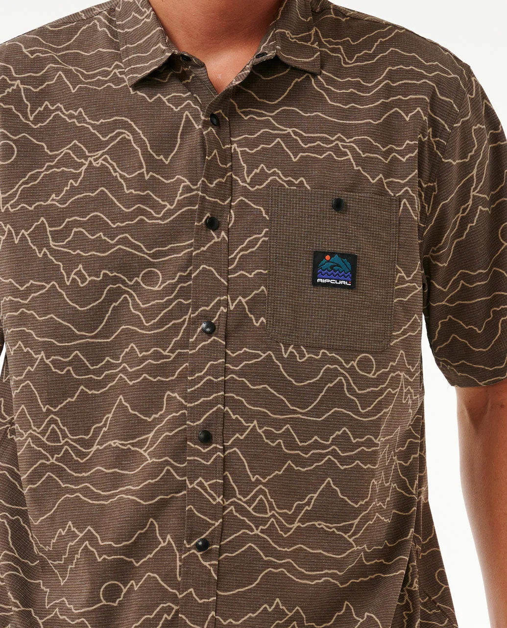 Search Short Sleeve Shirt - Rock