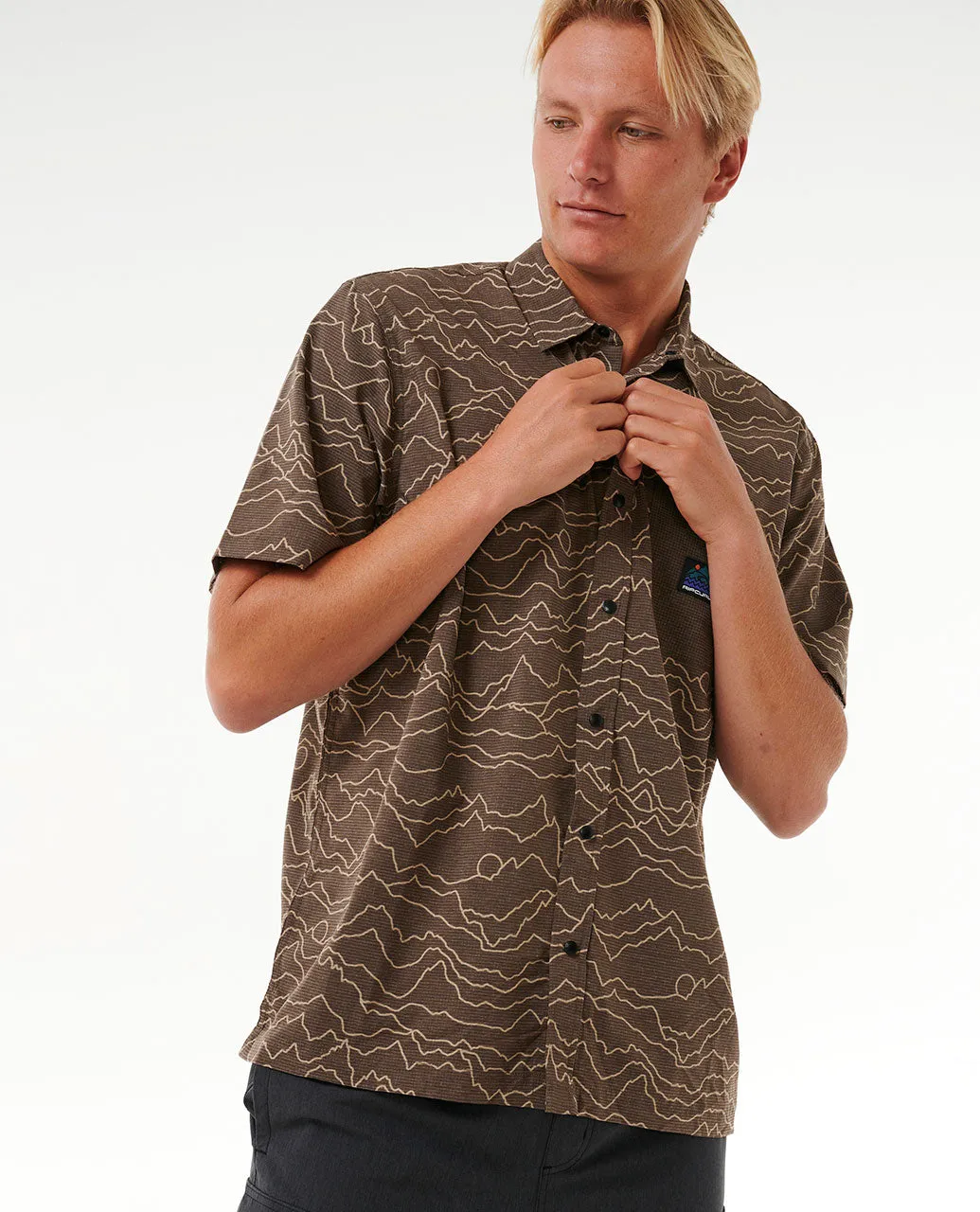 Search Short Sleeve Shirt - Rock