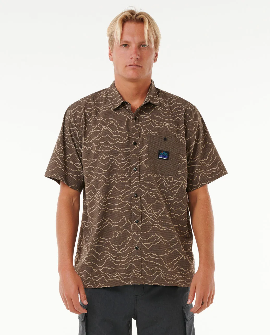 Search Short Sleeve Shirt - Rock