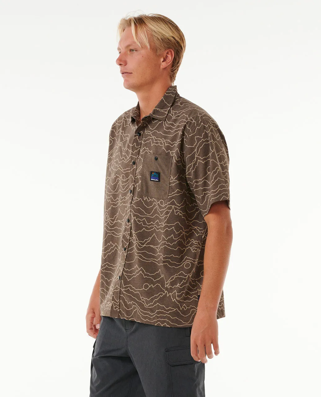 Search Short Sleeve Shirt - Rock