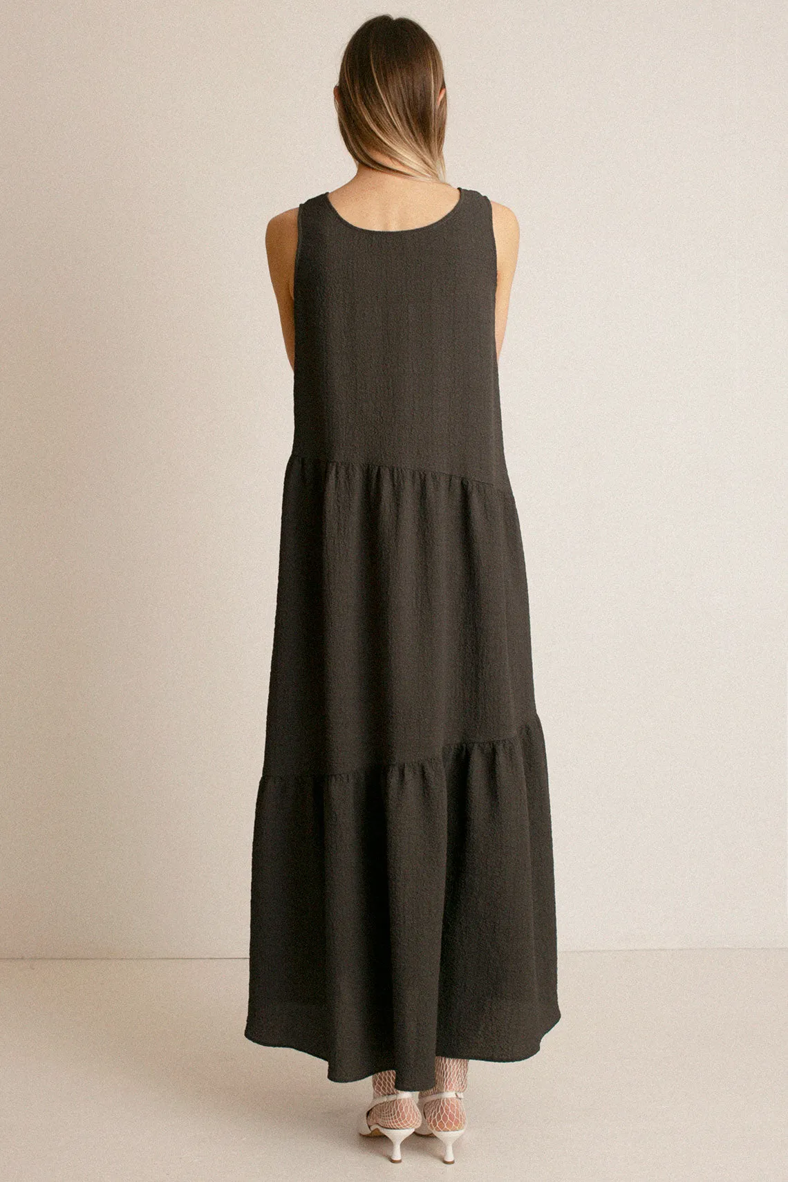 Silt Maxi Gathered Dress