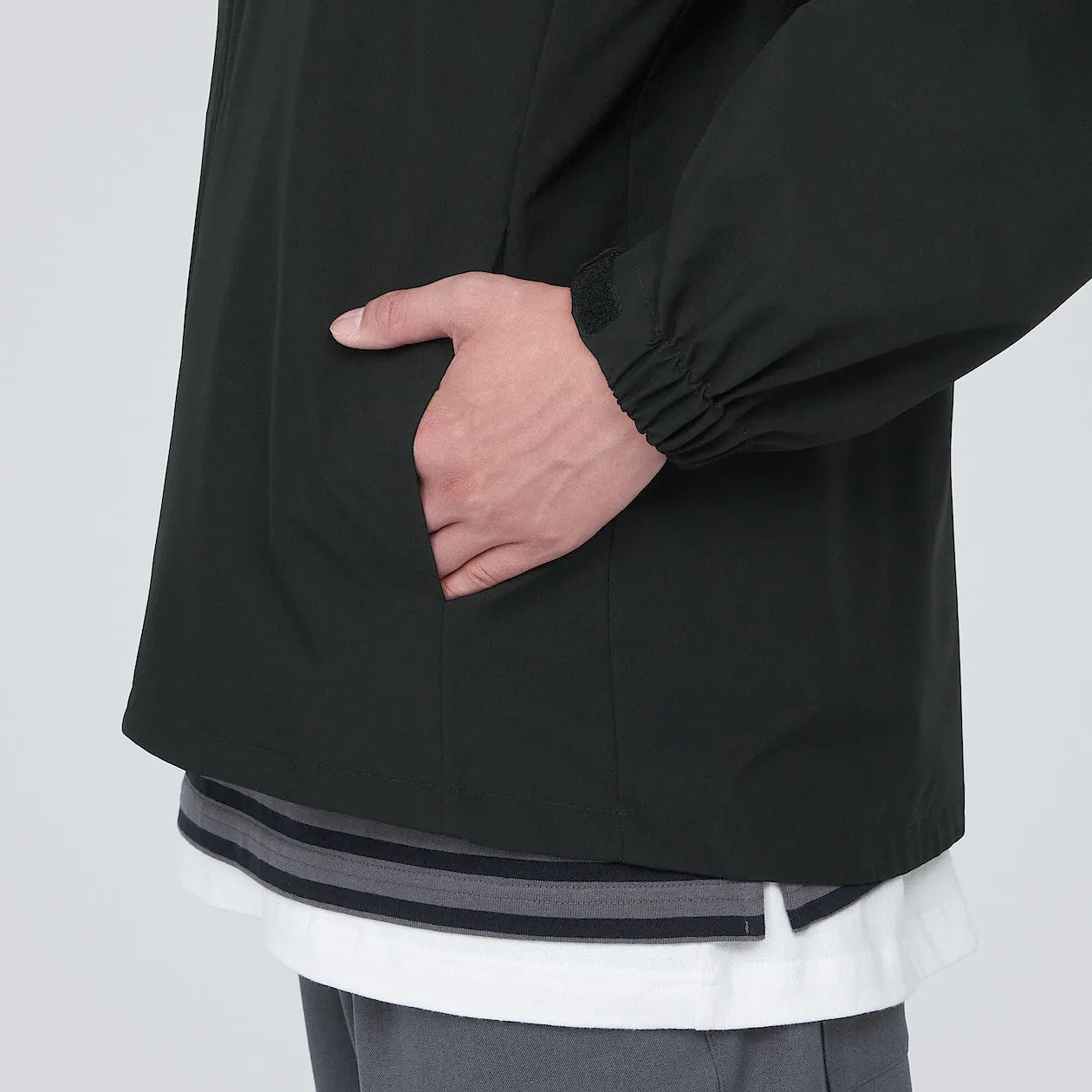 Water Repellent Hooded Jacket