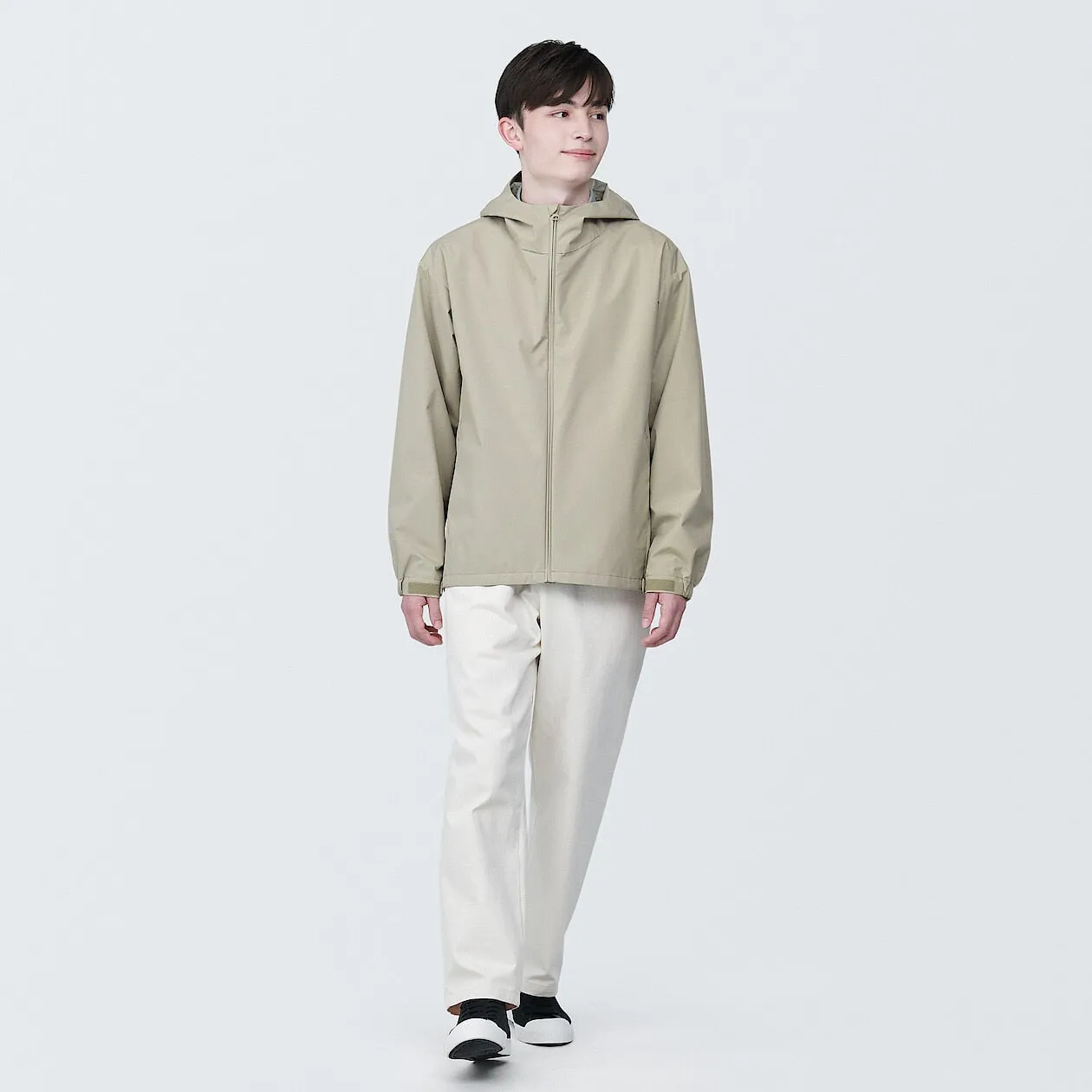 Water Repellent Hooded Jacket