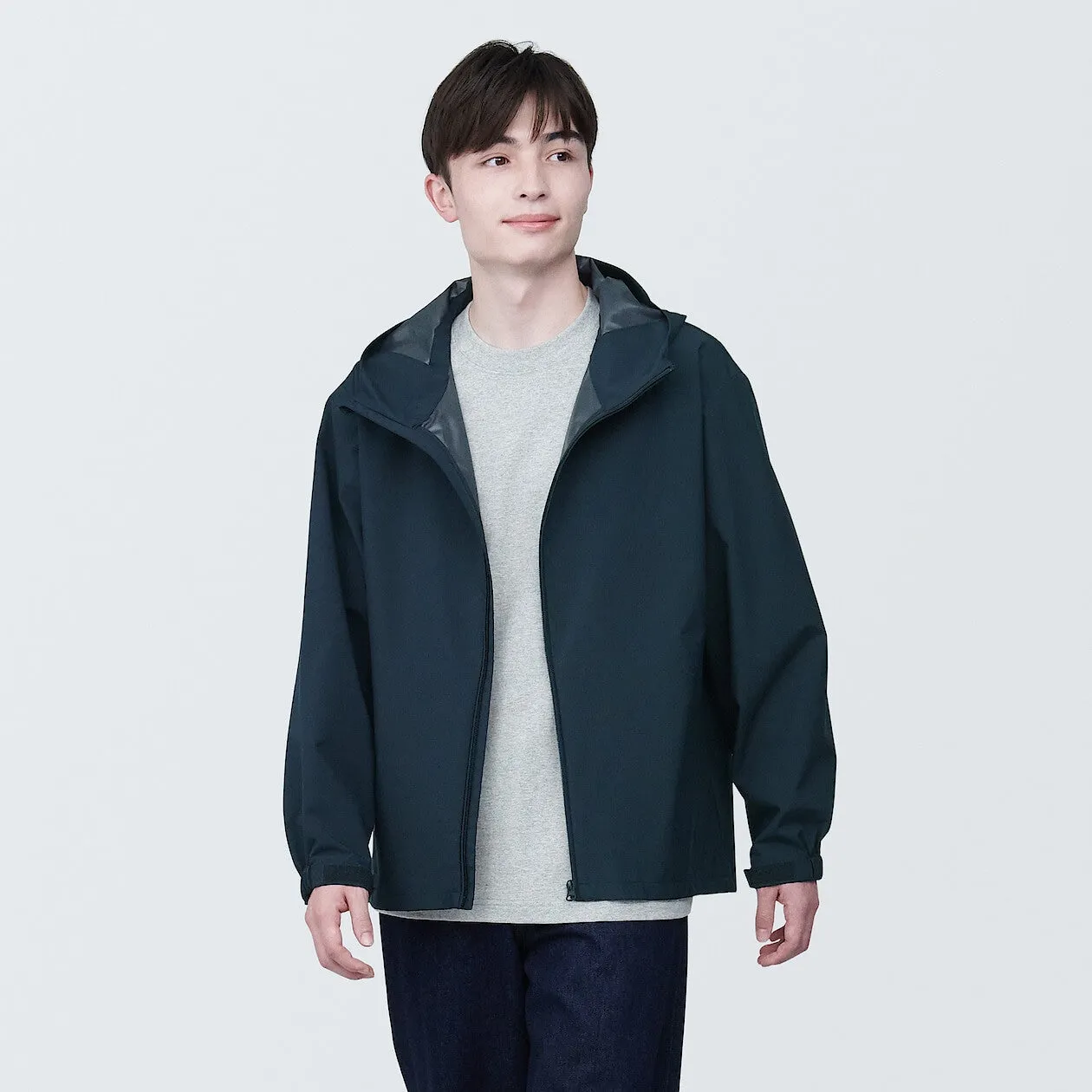 Water Repellent Hooded Jacket