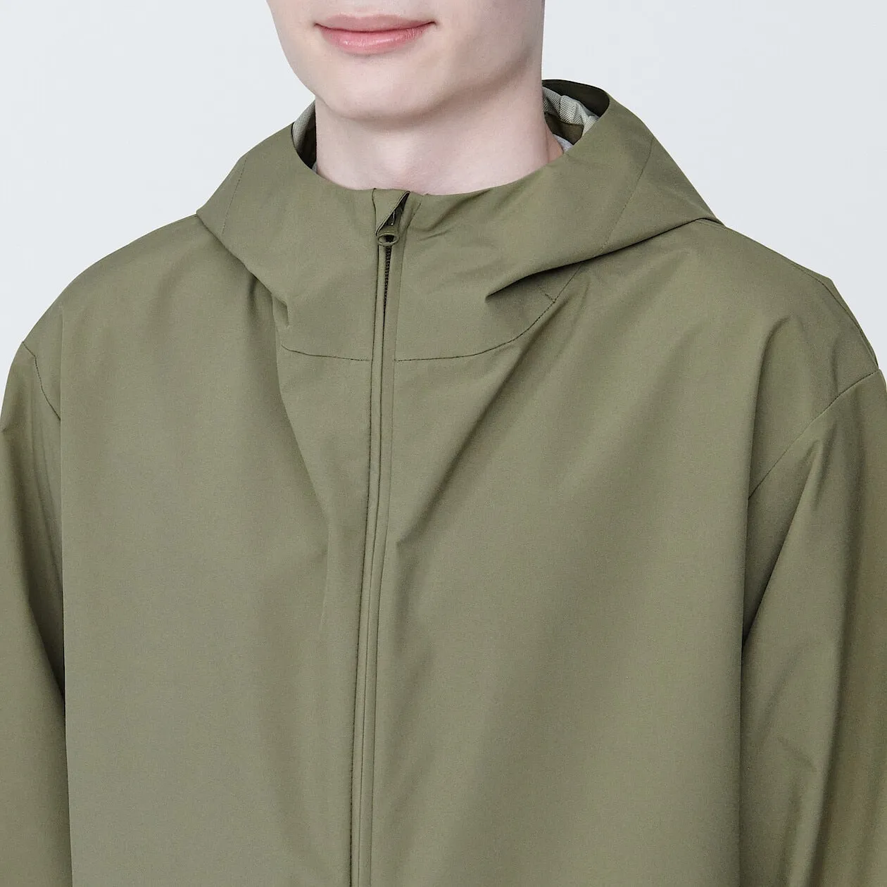 Water Repellent Hooded Jacket