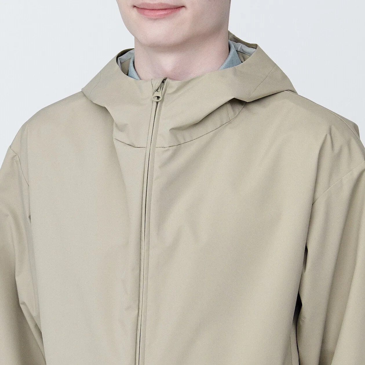 Water Repellent Hooded Jacket