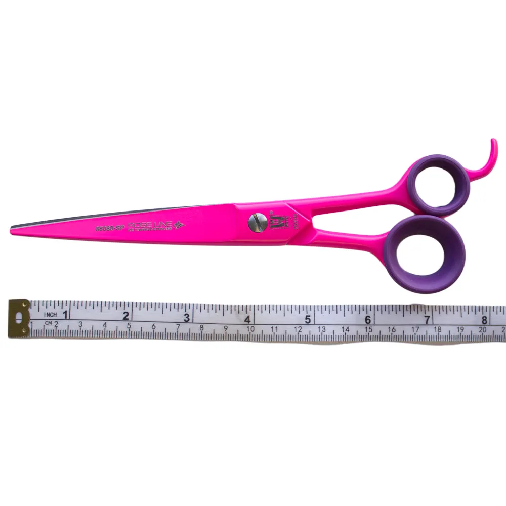 Witte Roseline 8.25" Straight Scissors - Art Series - Flamingo Pink